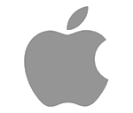 apple logo 150x128